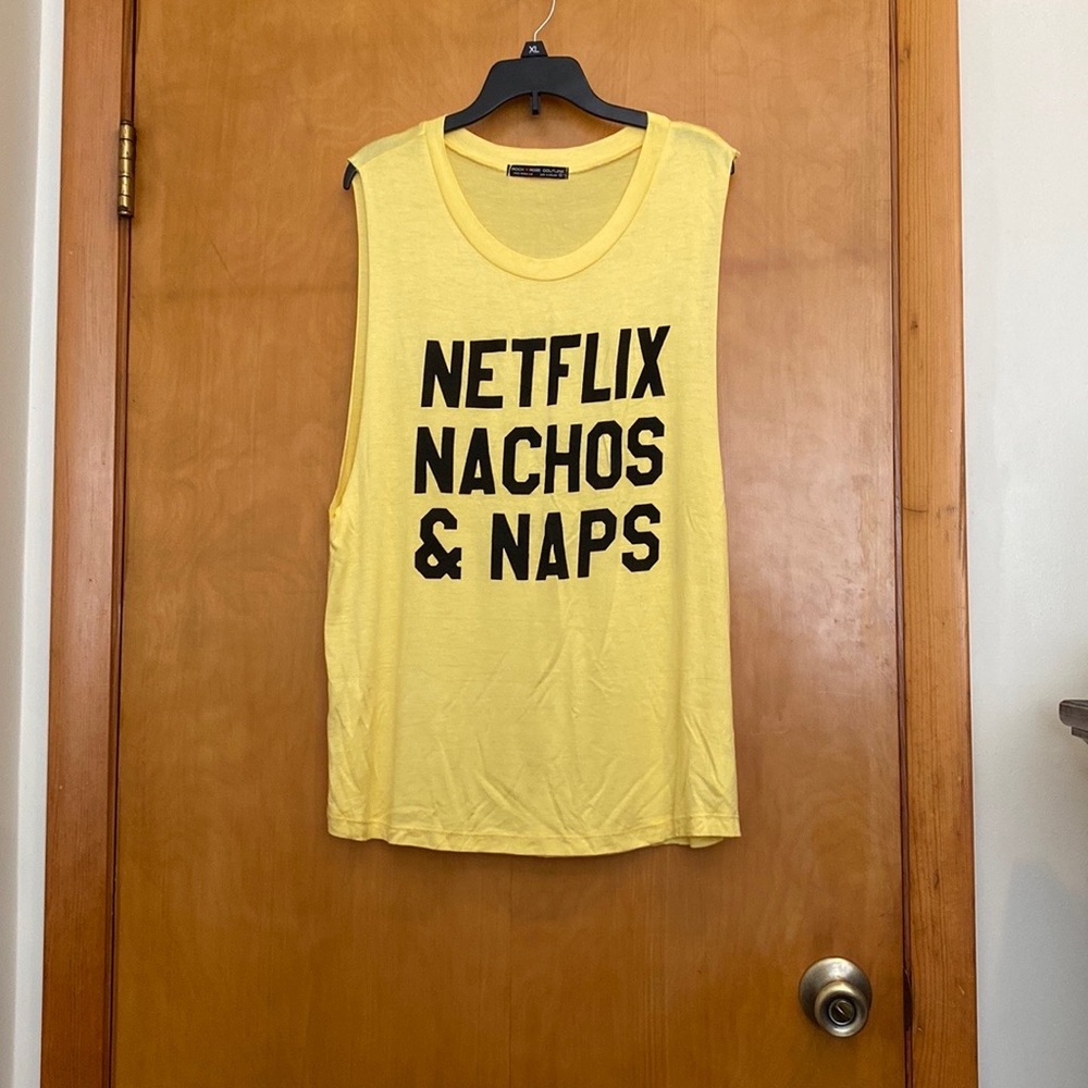 Netflix, nacho and Naps Top